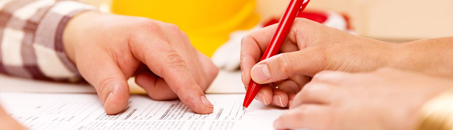 Kontrolle der Auftragsausführungen (evtl. mit Raportbestätigung und Mangelanzeige) 2